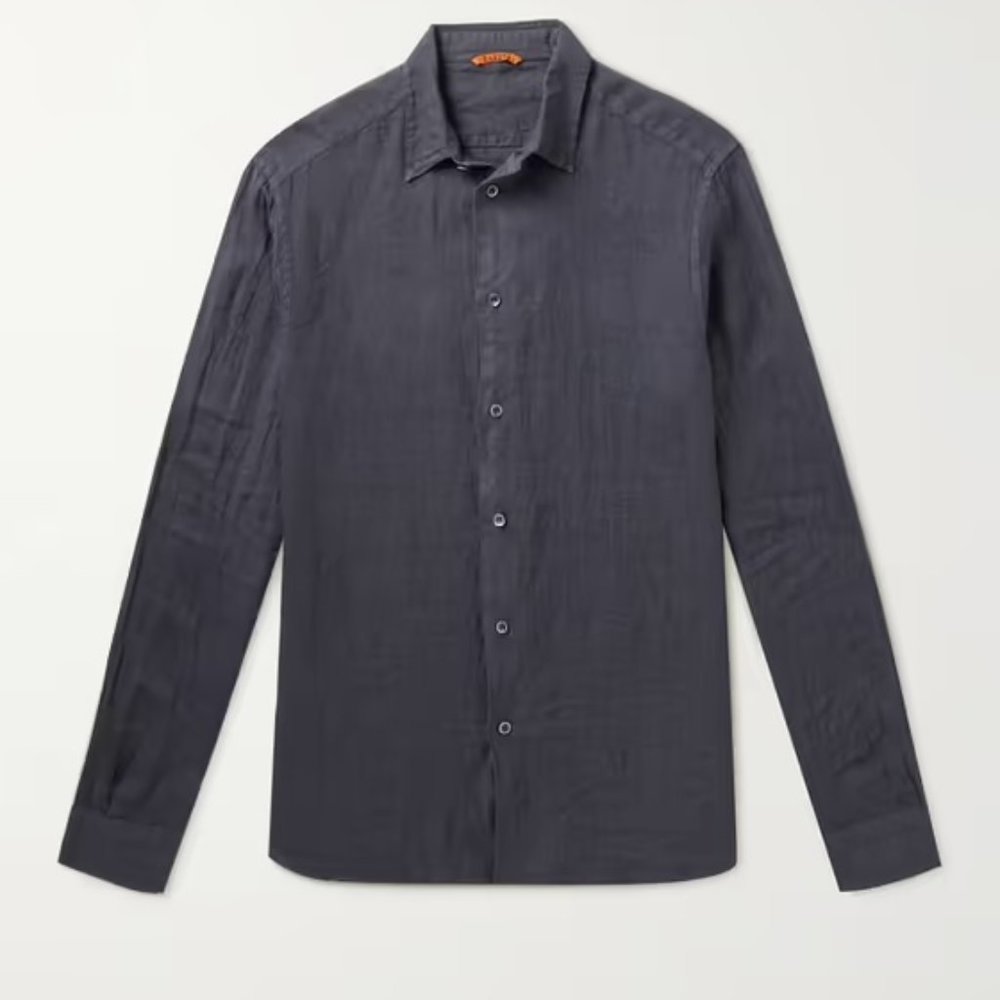 Barena - Coppi Linen Shirt, Size IT48